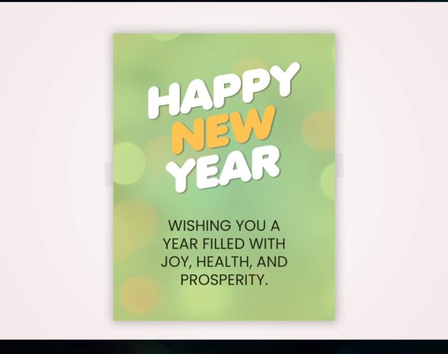 New Years Cards