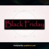 Black Friday Icon Vector File Royalty Free