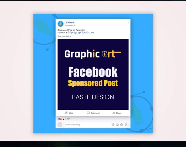 Facebook Sponsored Post