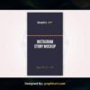 Free Instagram Story Size Template Mockup PSD Download