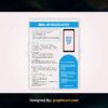 Mobile App Progress Report PSD Template Free Download