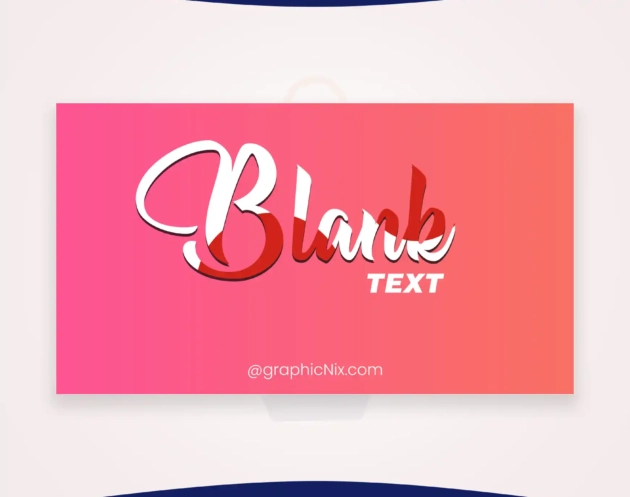 Blank Text